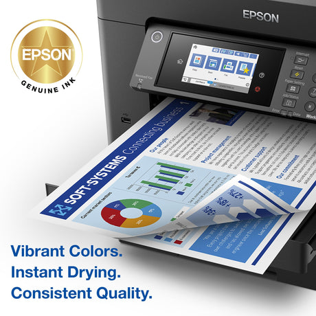EPSON 812 DURABrite Ultra Ink Standard Capacity Black & Color Cartridge Combo Pack (T812120-BCS) Works with WorkForce Pro WF-7310, WF-7820, WF-7840, WorkForce EC-C7000 Epson