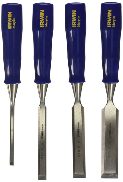 IRWIN Marples Chisel Set for Woodworking, 4-Piece (1885164)