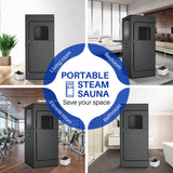 TOREAD Portable Steam Sauna Box for Home, Personal Steam Home Sauna Tent at Home Sauna with 2.6L 1000W Steamer Remote Control,Portable Sauna Box for Weight Loss TOREAD