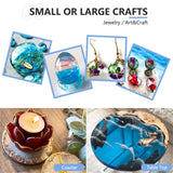 Teexpert Crystal Clear Epoxy Resin Kit 4 Gallon Self-Leveling Coating and Casting Resin, High-Gloss & Bubbles Free Resin and Hardener Kit for DIY Art, Jewelry, Table Top, Molds, Wood 1:1 Ratio Teexpert