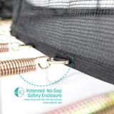 Skywalker Trampolines 17ft x 15ft Oval Trampoline with Enclosure – Green Skywalker Trampolines