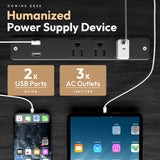 Dowinx L Shaped Desk with Pegboard and Removable Filing Cabinet, Reversible 67” Computer Gaming Desk with Power Outlet and Led, Office Corner Desk with Storage for Home Game, Black Dowinx