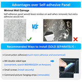 BXI Thickened Sound Absorbing Panels - 12 Pack 12 X 12 X 0.5 Inches Dense Acoustic Panels, Echo Noise Reducing Sound Panels, Tackable Studio Panels for Wall and Ceiling Acoustic Treatment BXI