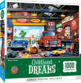 MasterPieces - 1000 Piece Jigsaw Puzzle, Wayne’s Garage, Fun for Adults, Family, Kids, Matte Finish, 19.25" x 26.75 Masterpieces