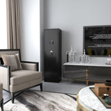 AOBABO 8-Rifle Gun Safe with Quick Access Keypad Lock, Security Cabinet Long Safes Gun Cabinet for Shotguns with Pistol Pocket Aobabo