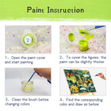 Cawpom Vineyard Paint by Number, Rustic Landscape Paint by Numbers Kit for Adults, Wine DIY Acrylic Painting, Wine Bottle Home Wall Decor(12x16 Inch, 2 Pack, No Frame) Cawpom