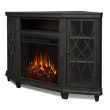 Real Flame Lynette 56" Corner Electric Fireplace TV Stand for TVs up to 55 inches, Entertainment Center with Electric Fireplace, Living Room TV Stand with Fireplace. Real Flame