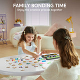 JOYIN 12 Glow in The Dark Wooden Magnets for Kids, Paint Your Own Arts and Crafts Painting Kit, Halloween Crafts Birthday Parties and Family Crafts Gift, Party Favors for Boys Girls Ages 3+ JOYIN