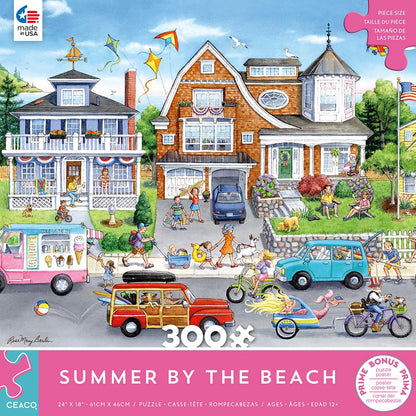 Ceaco - Summer by The Beach - 300 Piece Jigsaw Puzzle