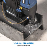 Evolution Heavy Duty 1-1/8 inch Industrial Magnetic Drill with Carry Case - S28MAG Evolution