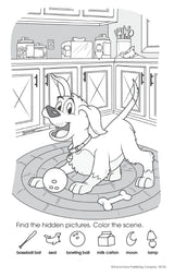 School Zone My First Hidden Pictures Workbook: 48 Pages, Pre-K, Preschool, Kindergarten, Activity Pad, Search & Find, Picture Puzzles, Coloring, Ages 4 to 6 (Little Busy Book Series) School Zone