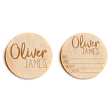 Double Sided Newborn Announcement Sign for Hospital - Baby Birth Announcement Sign Girl for Hospital - Baby Name Announcement Sign boy GLIMMER DESIGNS