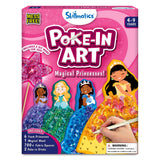 Skillmatics Poke-in Art - Magical Princesses, Mess-Free Fun for Kids, DIY Wood Craft Kits, Creative Activity, Gifts for Girls & Boys Ages 4, 5, 6, 7, 8, 9 Skillmatics