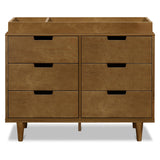 DaVinci Marley 6-Drawer Dresser - Baby Dresser for Nursery - Kids Bedroom Furniture - Double Chest of Drawers for Toddler Boys and Girls - Versatile Wood Dresser for Living Room, Hallway - Walnut DaVinci