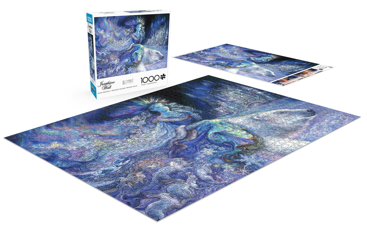 Buffalo Games - Josephine Wall - Polar Princess - 1000 Piece Jigsaw Puzzle for Adults -Challenging Puzzle Perfect for Game Nights - Finished Size is 26.75 x 19.75 Buffalo Games