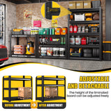 CVGFDR 5-Tier Garage Shelving Heavy Duty, 3000LBS Metal Shelving Unit, Adjustable Garage Storage Shelves, Easy Assembly Steel Shelving, Utility Storage Rack Shelf for Warehouse, 72”H*45.7”W*20”D CVGFDR