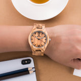 MUJUZE Wood Watch, Wooden Watch for Men, Handmade Lightweight Wooden Wrist Watches, Mens Wooden Watch, Gifts for Men MUJUZE