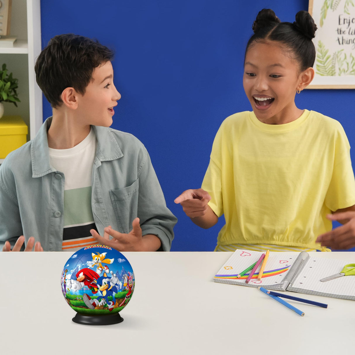 Ravensburger Sonic The Hedgehog 3D Jigsaw Puzzle Ball for Adults and Kids - 11592 - Great Gift for Any Birthday, Holiday, or Special Occasion Ravensburger