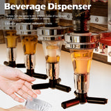 Homde Wine Rack with LED Light Wall Mounted Wood Wine Shelf with Bottle Stemware Glass Holder Rustic Wine Display Storage Rack with 4-Bottle Liquor Dispenser for Home Bar Kitchen Decor Homde