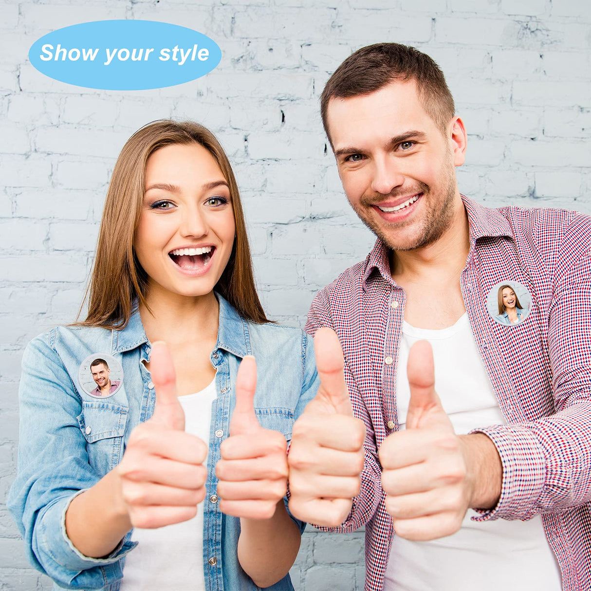 Waydress 16 Pieces Sublimation Hat Patch Fabric Iron-on Circular Blanks Patch for Clothes Uniforms Backpacks Crafts or Other Objects(White Border) Waydress