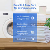 California Design Den Twin Mattress Topper, Thick Cooling Pillow Top Mattress Topper Twin for Restful Sleep, 900 GSM Fill, Breathable & Gentle on Skin California Design Den