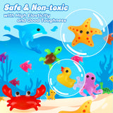 Mocoosy 20 Colors Magic Water Gel Kit for Kids, Aqua Fairy Water Elf Toy Kit with 20 Magic Gels & 16 Squishy Maker Molds, Squishy Making Kit Water Pets DIY STEM Toy Crafts Gifts for Boys Girls Mocoosy