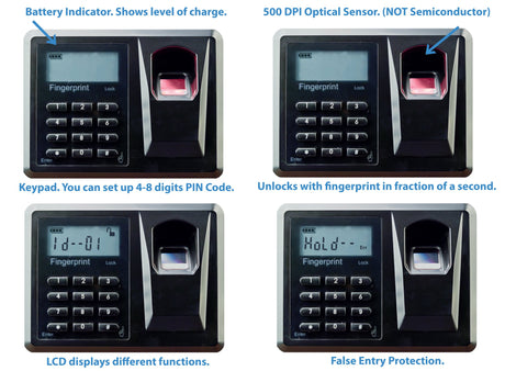 Viking Security Safe VS-52BLX Heavy Duty Hidden in Wall Safe Biometric Safe Fingerprint Safe Viking Security Safe