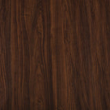 Walker Edison Nora Modern Minimal Open-Shelf Stand for TVs up to 80 Inches, 70 Inch, Dark Walnut Walker Edison