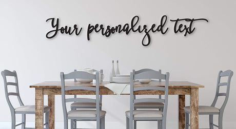 Custom Wood Word Signs, Phrase & Custom Quotes for wall decor, Do it yourself projects Kobasic Creations