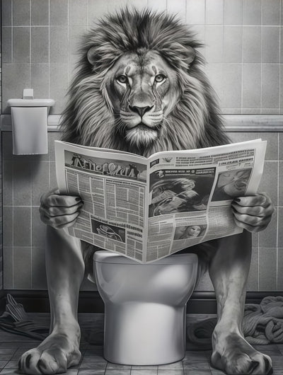 BYGFHLYW 5D Diamond Painting Kits for Adults, Lion Animal Diamond Art Kits for Adults Beginner, DIY Full Drill Diamond Dot Gem Painting for Home Wall Decor 12x16inch