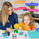 Fairy Aqua Water Gel Kit – Magic Toys Water Pets DIY Squishy Maker Set - Easter Craft for Kids 4-8 - Fun Arts & Crafts Gift for Boys & Girls Create Your Own 3D Squishies Toylfort