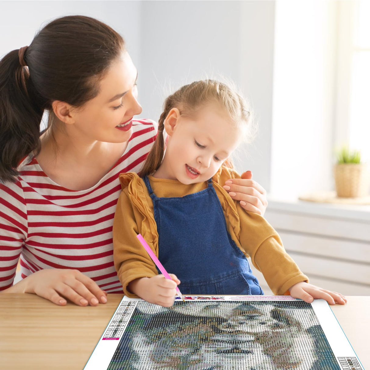 Miwixy Lion Diamond Art Kits for Adults,Lion Diamond Painting Kit,5D Full Drill Round Diamond Art Animals Canvas for Beginners Home Wall Decor 12 x 16 Inch Miwixy