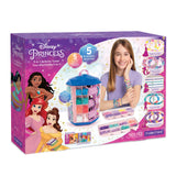 Disney Princess: 5-In-1 Activity Tower - 1600 Pieces Spinning Vertical Platform, Make It Real, 5 Removable Storage Trays, 5 Princess Charms, Various Types Of Beads, DIY Unique Jewelry Kit, Ages 8+ Make It Real