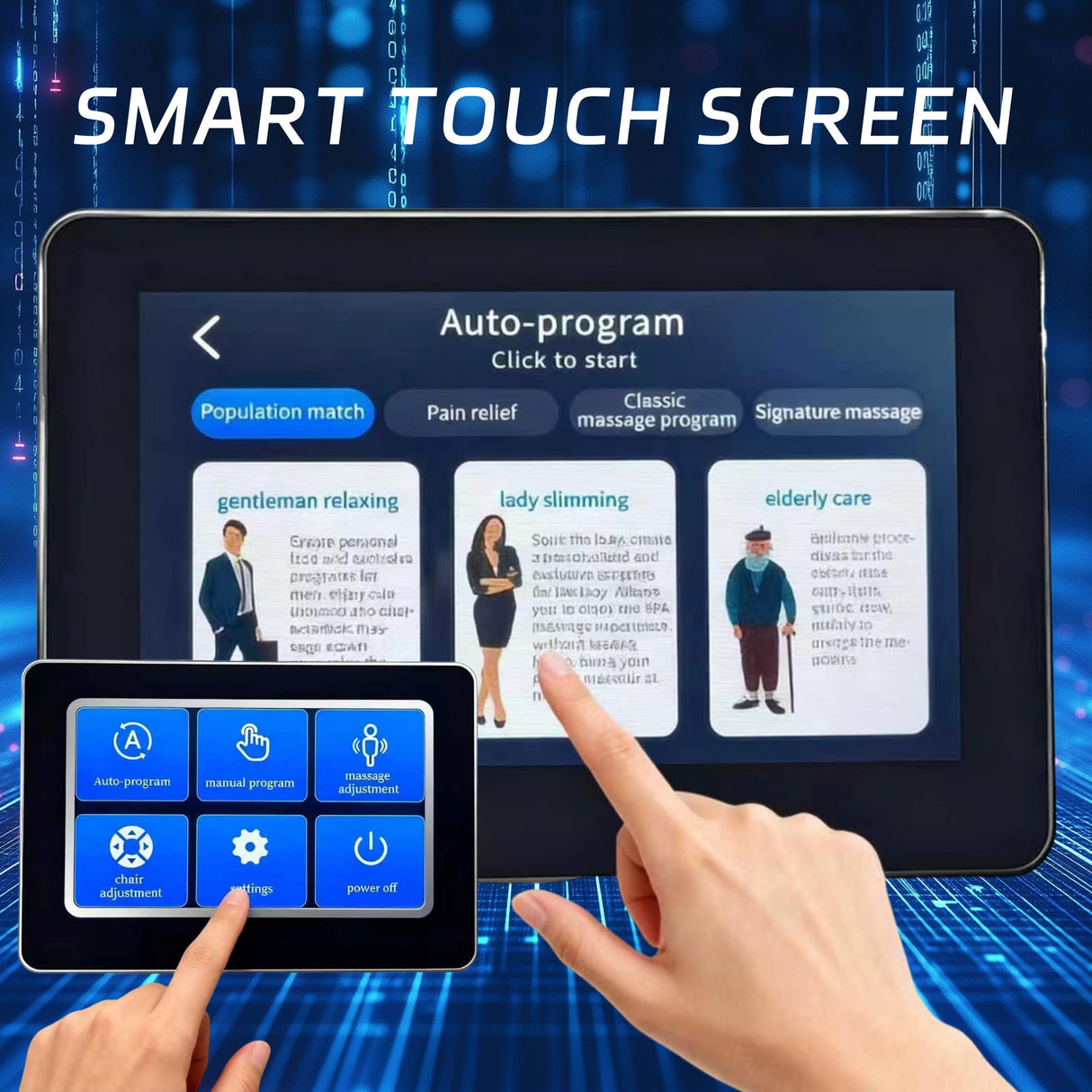 LIULINREST 2025 4D Massage Chair Full Body, Zero Gravity Massage Chair with SL-Track & Heating, Massage Shiatsu Recliner Chair with Smart Voice Control, Touchable Screen, Airbags, Foot Rollers (BLACK) LIULINREST