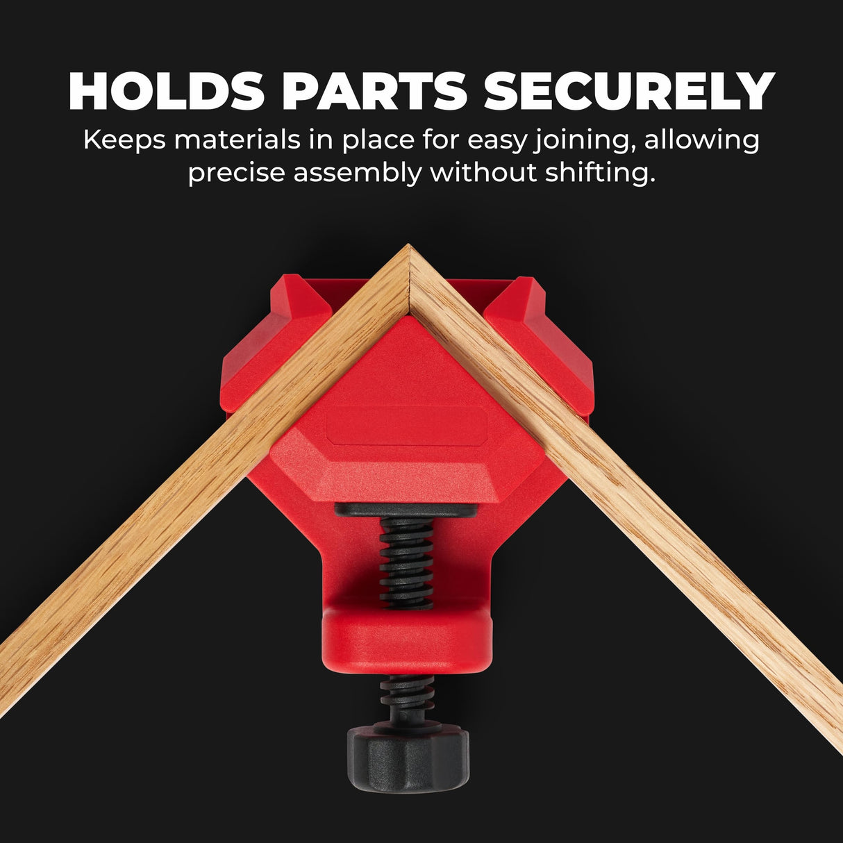 BUILDSOMETHING Quick Corner Clamps - Home Improvement Hand Tools - Adjustable Clamps for Woodworking & More - 4 Pack BUILDSOMETHING
