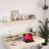 Heimlove Wood Floating Shelves for Wall,Fireplace Mantel Shelves,Rustic Farmhouse Floating Shelves 48 inch,Solid Pine Wood Wall Shelf for Bathroom,Bedroom,Living Room,Kitchen,Office Decor-Natural Heimlove