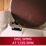 JET 6" x 48" Belt and 9" Disc Sander with Closed Stand, 3/4 HP, 1Ph 115V (Model JSG-96CS) Jet