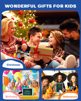 Bravokids Toys for 3-6 Years Old Girls Boys, LCD Writing Tablet 10 Inch Doodle Board, Electronic Drawing Pads, Educational Birthday Gift for 3 4 5 6 7 8 Years Old Kids Toddler (Blue) bravokids