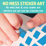 Creativity for Kids Sticker Sun Catchers Mini Craft Kit: Create 2 Suncatchers - Toddler Stocking Stuffers and Gifts Ages 3-4+, Arts & Crafts for Kids, Window Art for Kids Creativity for Kids