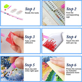 Ausanrl Diamond Art Painting Landscape-Diamond Painting for Adults,5D Diamond Painting,DIY Full Drill Diamond Painting Sunrise Gem Painting and Crafts 12x16inch Ausanrl