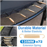 ALTLER Trampoline 12FT 14FT Enclosure Net Outdoor Jump for Kids and Adults Round ASTM Approved Heavy-Duty Bounce Mat with Enhanced Weight Capacity ALTLER