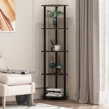 Furinno Turn-N-Tube 5-Tier Corner Multipurpose Display Shelves, Set of 2 Furinno