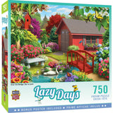 Masterpieces 750 Piece Jigsaw Puzzle for Adults, Family, Or Kids - Over The Bridge - 18"x24" Masterpieces