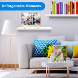 Aulsetch Sublimation Acrylic Blanks Photo Plaque 2 Pack 5.9X7.8 Inch Aulsetch