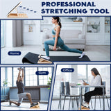 Portable Wooden Slant Board for Calf Stretching Squats Calf Stretcher Pilates Physical Therapy Equipment Adjustable Incline Board for Knees Ankle Heel Feet Leg NORBASE
