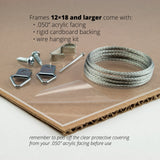 Craig Frames DIY Unfinished Wood Picture Frame, 24 x 36 Inch, Natural Craig Frames