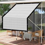 BXAEYIPOR 80% Shade Cloth-Silver Shade Cloth for Garden Lawn Pergola Greenhouse,Chicken Coop,Kennels,Shade Cloth with Grommets,Simple Hanging Shade Covers BXAEYIPOR
