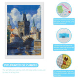 Charles Bridge in Prague Czechrepublic (4) Diamond Painting Kits for Adults DIY Full Square Drill Diamond Art Crafts 8"x12" WoodArtSupply
