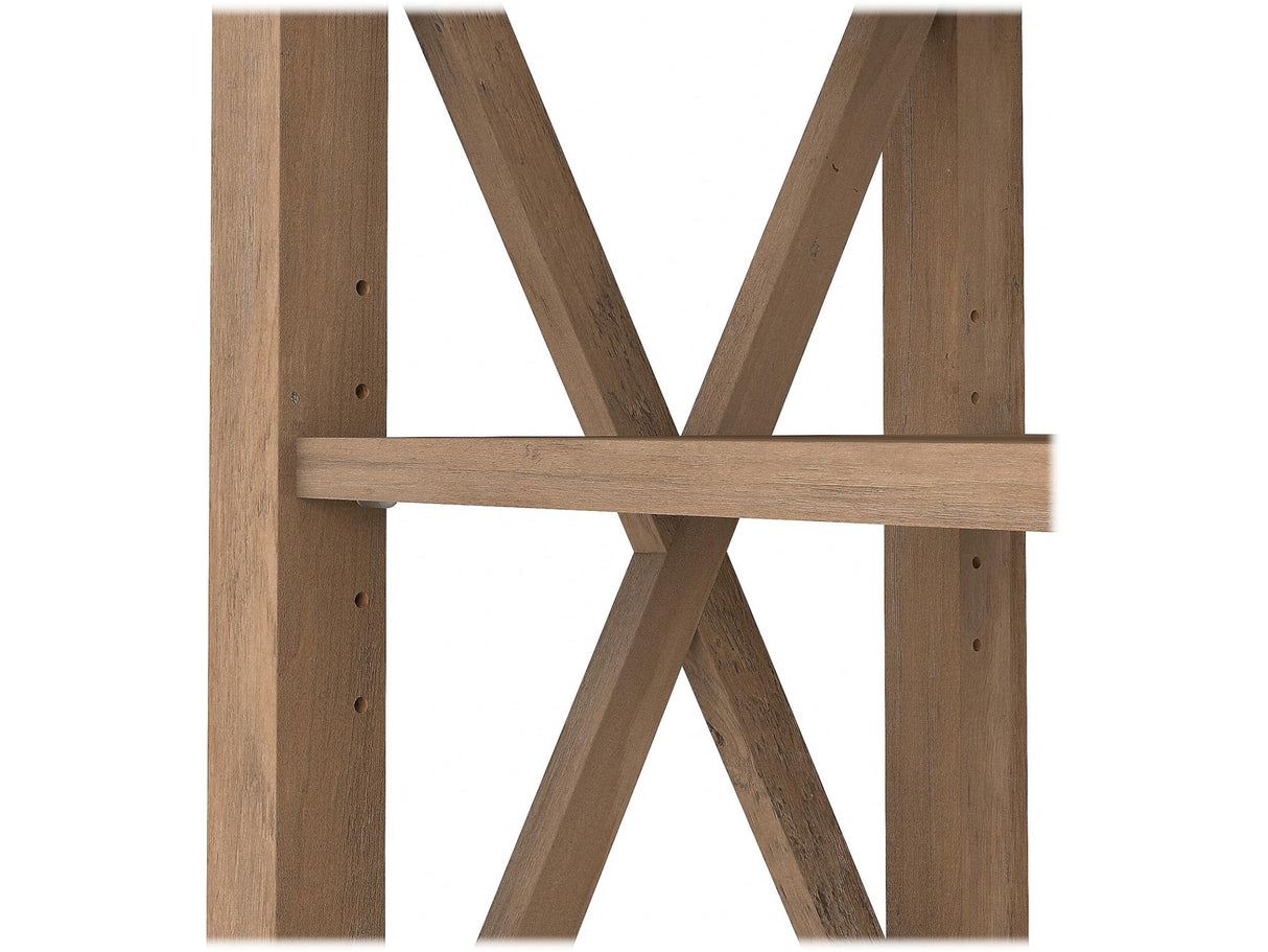 Bush KWT248RCP-03 Key West 47-Inch x 16-Inch Console Table w/Drawers and Shelves Reclaimed Pine Bush Business Furniture