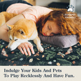 Lahome Insect Botanical 2x6 Washable Rug Runners for Hallways Non Slip, Black Bathroom Kitchen Runner Rugs Non Skid, Soft Non-Slip Entryway Indoor Carpet for Laundry Bedroom Lahome